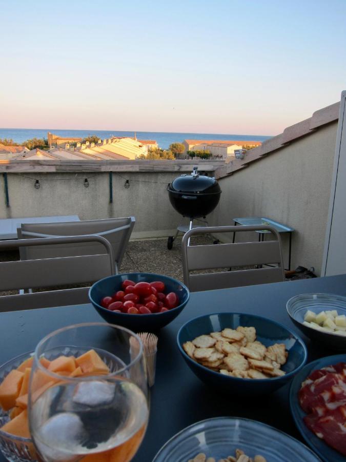 Duplex Terrasse Vue Mer Acces Plage Et Piscine... Frontignan Exterior photo